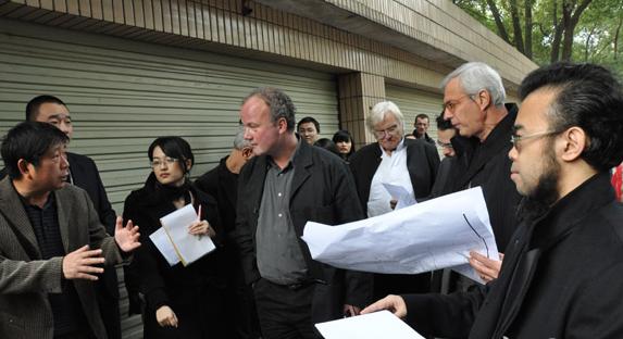 湖南省博物馆改扩建会议之现场踏勘 交传